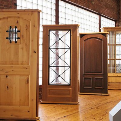 Doors in the showroom - Consolidated Builders Supply