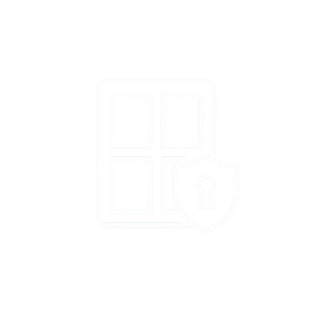 Increased home security icon - Consolidated Builders Supply