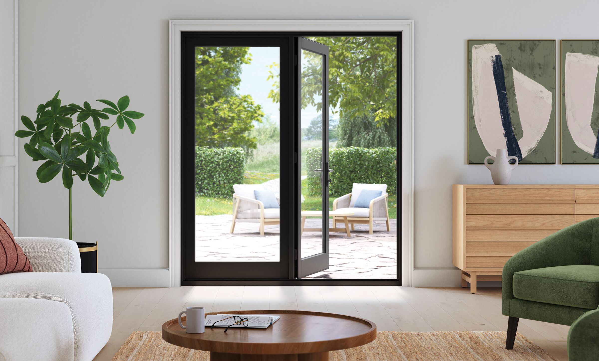Marvin_Elevate_Dealer_Email_Interior_Living_Room. Patio door installation - Consolidated Builders Supply